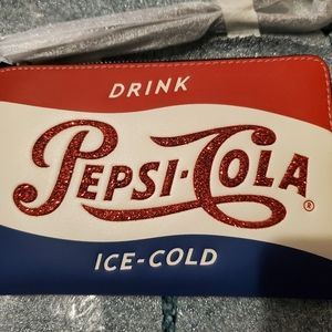 COACH Pepsi small wristlet